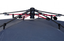 Палатка полуавтоматическая кемпинговая FHM Antares 4 black-out