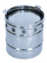 Печка щепочница Век Урал d 108 мм