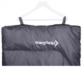 Спальный мешок Oxygen +8С синий, левый King Camp