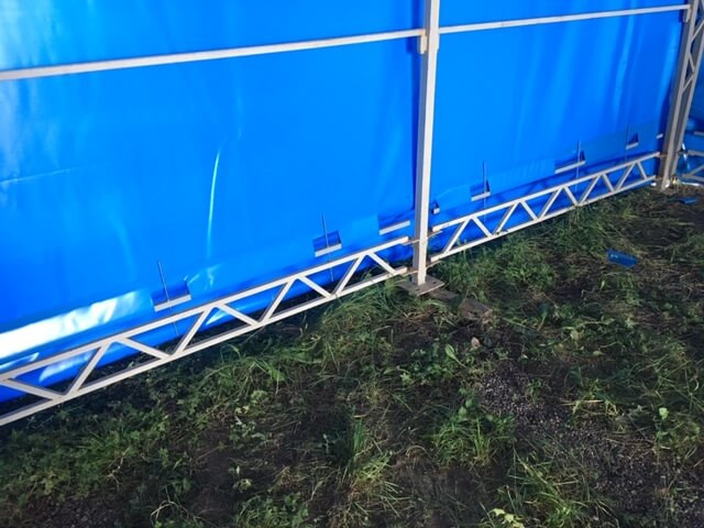 Палатка для ремонта техники АНГАРа - 180 (площадь 180 кв.м.)