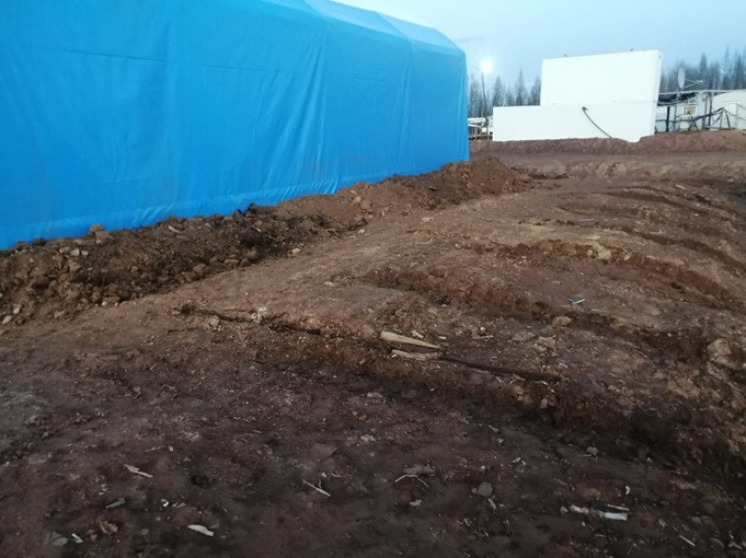 Палатка для ремонта техники АНГАРа - 300 (площадь 300 кв.м.)