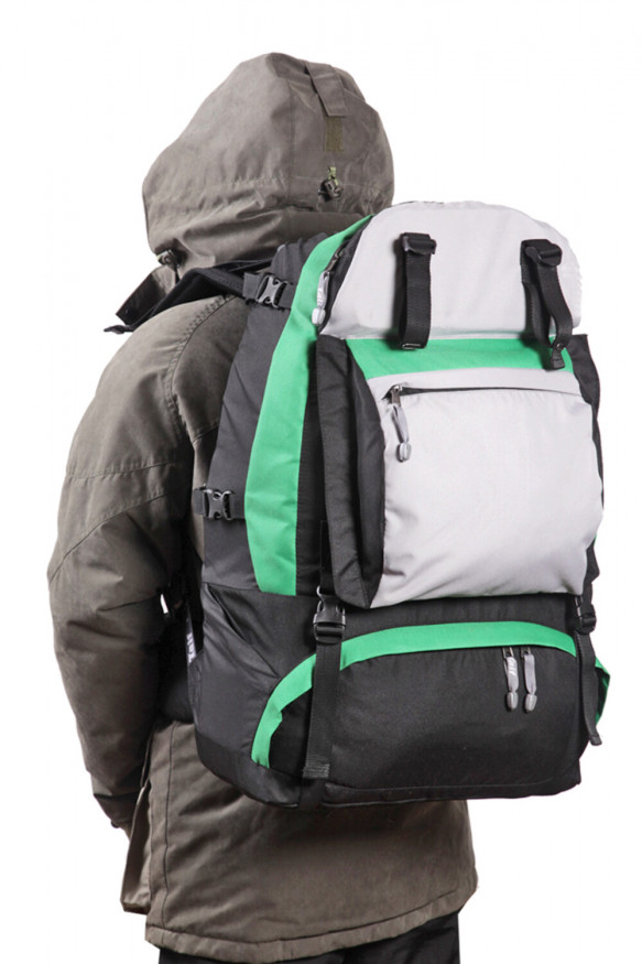 Рюкзак туристический Кайтур 1, зеленый, 50 л, ТАЙФ