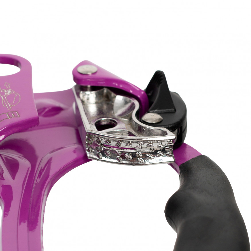 Зажим ручной Жумар правый, фиолетовый, Вертикаль