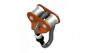 Вспомогательный ролик  для переправ Вертикаль Комфорт (Карабин Гусь в комплекте)